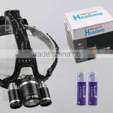 IP67 Waterproof Headlamp Rechargeable Head Light High Power Led Headlight Miner Lamp Moving Emergency Flashlight Head thumbnail-2