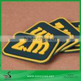 Sinicline custom soft rubber brand name clothing labels