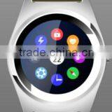Full Display Round IPS Screen MTK2502 BT4.0 Smart Watch Phone Man Watch thumbnail-2
