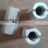Ductile Concrete Hexagon Coupler Nut