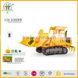 Kids Radio Control Toys 4Chanel 1:36 RC Loader Truck With Light With Battery thumbnail-1