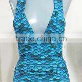 Hot Sale Open Sexy One piece Swimwear for Young Girl