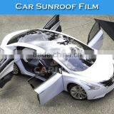 150Microns Stylish High Glossy Black Car Foil Stickers Sunroof Vinyl Film thumbnail-4