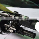 Tactical Green Laser Sight and 1000 Lumen Led Cree Flash Light Combo for Long Gun thumbnail-2