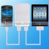 5600mAh 2output External Power Bank for IPhone Galaxy thumbnail-1