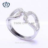 Latest Gold Finger Ring Designs for Girls Fashion Sterling Silver Ring thumbnail-1