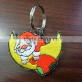 Double-sided Embroidery Patch / Doraemon Keychain Embroidery Badge / Custom Keychain Emboridered Patch thumbnail-4