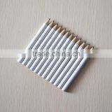 Promotion 3.5" Round Shape White Body 2.0mm HB Lead Golf Pencil ( HB Wooden Pencil ) Sharpened thumbnail-1
