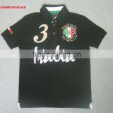 Polo Shirt With Print and Embroidery thumbnail-1