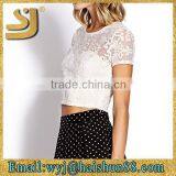 Regal Mesh Crop Ladies t Shirts 2015 thumbnail-3