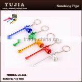 2015 Guangzhou YuJia potable hot sale mini zinc metal smoking pipe JL-006