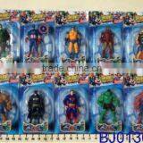 Cartoon Figure Superman Justice Figure Doll the Avenger Toys thumbnail-5