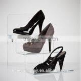 3 Tiers Innovative Acrylic Shoe Display Stand,acrylic Shoe Shelves,acrylic Shoe Display