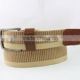 Colorfu Army belts Cotton belts webbing belts with pin bukcle fabric belts