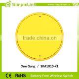 Self Powered RF 433MHz Wireless Modern Light Switches thumbnail-3