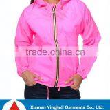 Classic Thin Single Layer Pink Ladies Jacket for Sale thumbnail-1