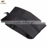 Luckiplus Portable Waterproof Nylon Travel Shoe Bags Black thumbnail-5