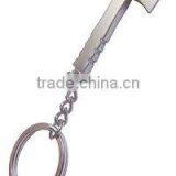 Promotional Wholesale Custom Chopper Hatchet Metal Keychain/keyholder