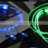 Hot selling EL led light earphone stereo headset,high quality led earphone for smart phone use                        
                                                                                Supplier's Choice
