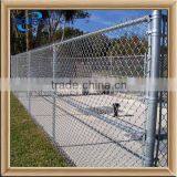 1.5" Hot Dipped Galvanized Frame Chain Link Fence With 0.5-5.0mm Wire Diameter