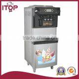 3 Flavor Soft Ice Cream Machine