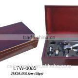 Custom Wooden Wine Gift Box With Wine Opener thumbnail-1