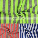95% Cotton 5% Double-sided Spandex Stripe Jersey Knit Fabric thumbnail-3