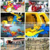 Manufacturer Direct Twist Roller Ride Mini Fairground Rides Small Roller Coaster for Sale thumbnail-5