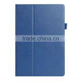 Factory Direct Pricing Cow Leather Multifunctional Case for Samsung Tab Pro S With Built in Stand, Hand Strap thumbnail-2