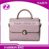 China Supplier Pink Cross Body promotional Hand bags Ladies pu Leather Shoulder messenger bag