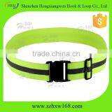 Light Weight Fully Adjustable High Visibility Reflective Elastic Running Belt
