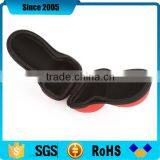 Custom Shape Red pu Leather Eva Travel Zipper Case thumbnail-5