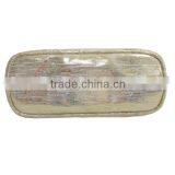 Gold PU Cosmetic Bag/trending Brand Cosmetic Bag Wholesale thumbnail-5