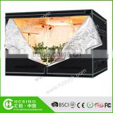 Medium 210D/600D outdoor / indoor Greenhouse Mylar Hydroponic Grow Tent Kit / Plate House