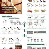 Metal Tiny Wire Single Tie Display Hanger 8cm Width thumbnail-6