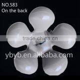 30mm Mini Goody Alloy Pearl Flower Korea Garment Accessories Buckle Hair Accessories Buckle-583 thumbnail-3