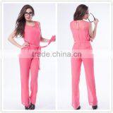 Popular Design Ready Stocklot Elegant Women Hot Sale Black Jumpsuit thumbnail-3