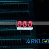 3 Digits 7 Segment LED Display,0.25" With Orange Red