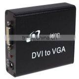 DVI to VGA Converter, Supports DDWG Standard for DVI Compliant Monitors.