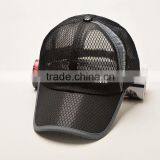 Fashionable PU Leather Baseball Cap With Wig