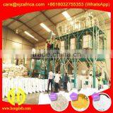 Corn Mill Maize Flour Production Line,Super White Maize Meal for Kenya