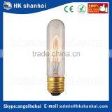 2016 Hot Sale 40W E26/E27/B22 T10 Clear Tubular Vintage Filament Edison Bulb Amber Tungsten Lamp thumbnail-5