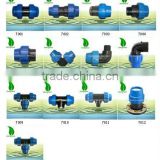 PP COMPRESSION FITTING FOR PE PIPE