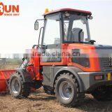 Everun Brand 1.5 Ton Small Wheel Loader With Sweeper With Box thumbnail-5