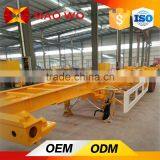 3 Axle 40ft Container Carrier Flatbed Semi Trailer for Sale thumbnail-5