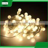50 LED Warm White Fairy Christmas Wedding Decoration Party Battery Led Crystal Magic Ball Light thumbnail-5