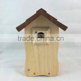 Wooden Bird House Handmade DIY Bird Cage thumbnail-1