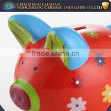 Hand Painted Gift Bonus Ceramic Money Saving Box for Kid thumbnail-2