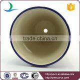 YSfp0007-01Colorful Round Shape Ceramic Plant Pot for Garden thumbnail-4