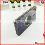 Custom Clear Window Mobile Battery Metal Tin Box